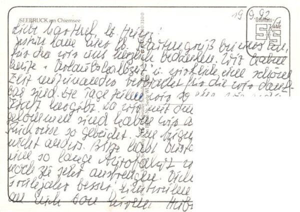 Seebruck Chiemsee Fliegeraufnahme – Bild 2