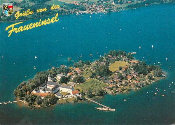 Chiemsee Frauenchiemsee Insel 1000jaehriges Kloster Fischerdorf
