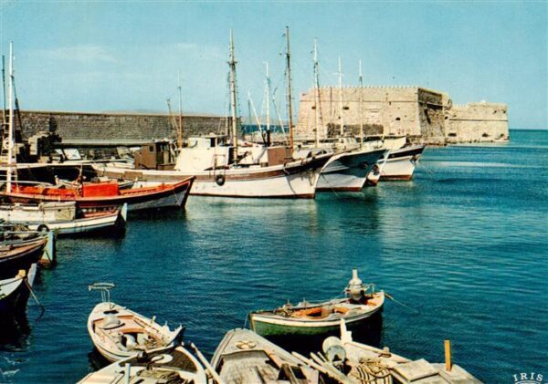 Iraklion Heraklion Heraclio Iraclio Crete Greece Alter Hafen
