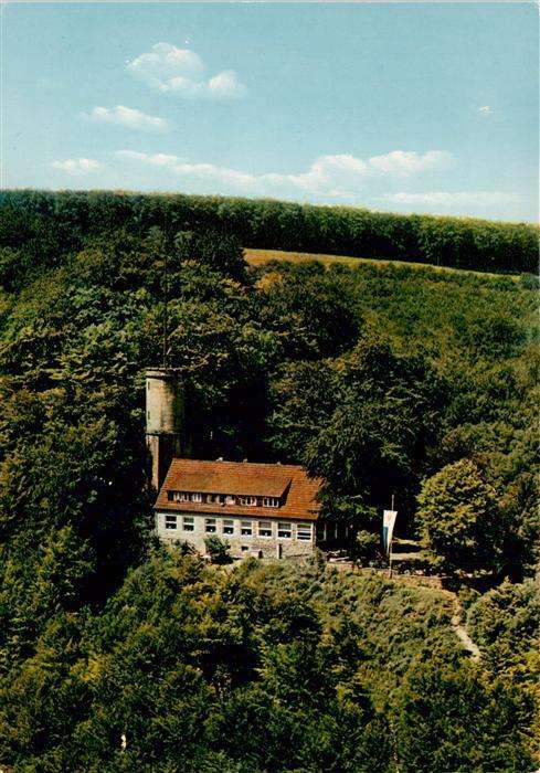 Bad Driburg Iburgplateau mit der Sachsenklause