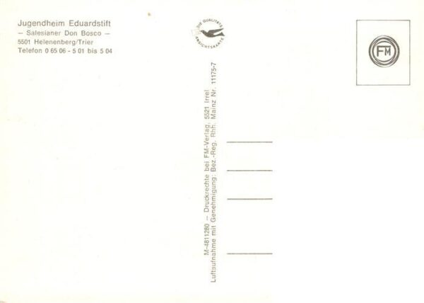 Helenenberg Jugendheim Eduardstift Salesianer Don Bosco – Bild 2