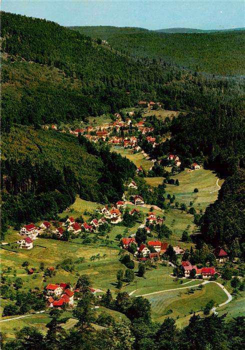 Gaistal Bad Herrenalb Panorama Schwarzwald