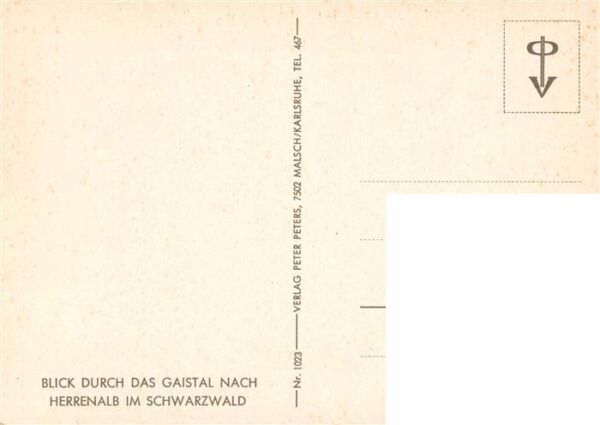 Gaistal Bad Herrenalb Panorama Schwarzwald – Bild 2