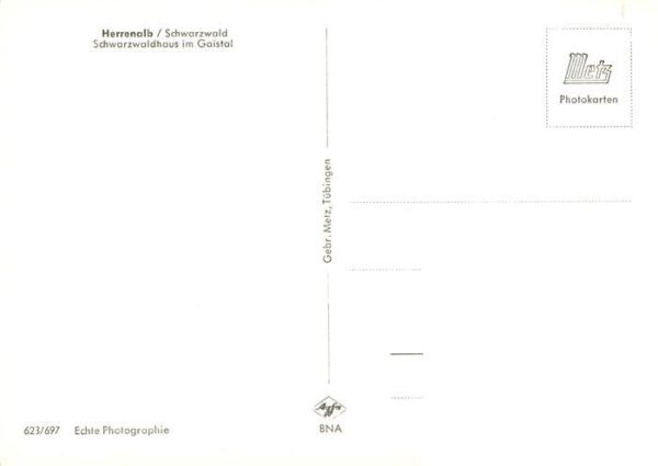 Bad Herrenalb Schwarzwaldhaus im Gaistal – Bild 2