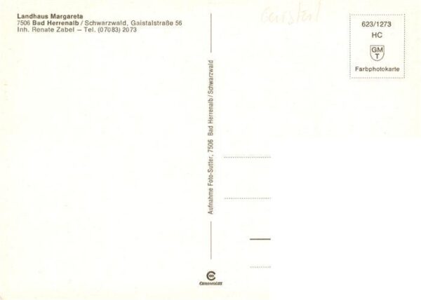 Bad Herrenalb Landhaus Margareta – Bild 2