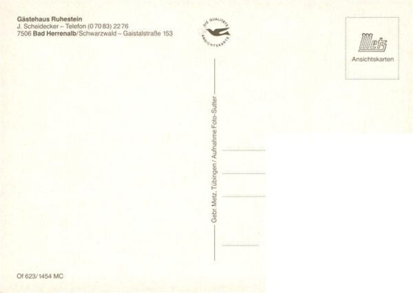 Bad Herrenalb Gaestehaus Ruhestein – Bild 2