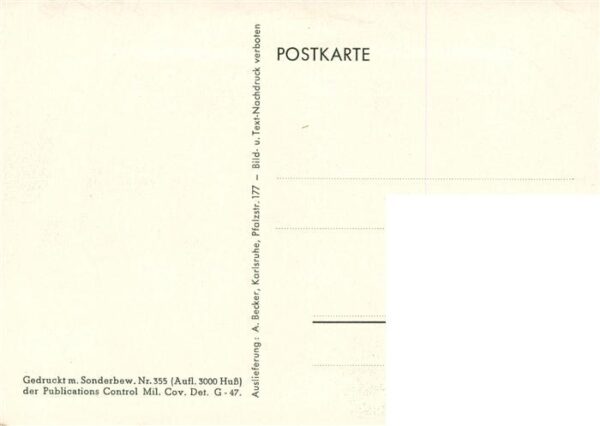 Loffenau Bad Herrenalb Die Teufelsmuehle Kuenstlerkarte Gedicht – Bild 2
