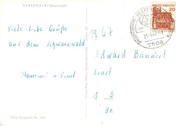 Bad Herrenalb Hoehengasthaus Teufelsmuehle Wasserrad Felsformationen – Bild 2