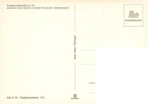Loffenau Bad Herrenalb Hoehengasthaus Teufelsmuehle Aussichtsturm – Bild 2