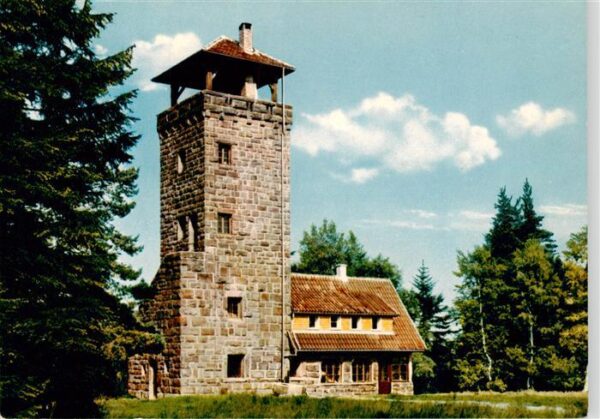 Loffenau Bad Herrenalb Hoehengasthaus Teufelsmuehle Aussichtsturm