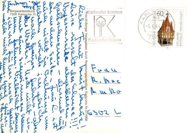 Karlsruhe Baden Bergwaldsiedlung – Bild 2