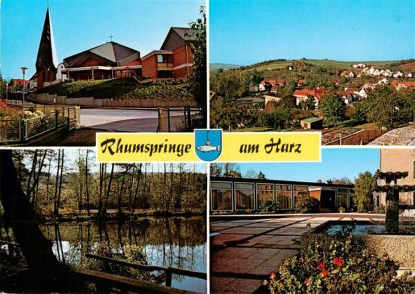 Rhumspringe Teilansichten Erholungsort Brunnen Rhumquelle