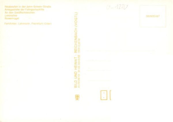 Eisenhuettenstadt Neubauten Anlegestelle der Fahrgastschiffe Goldfischteiche Len – Bild 2