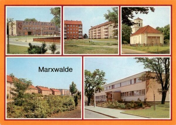 Marxwalde Neuhardenberg Brandenburg Friedrich Engels Obeerschule Hermann Matern