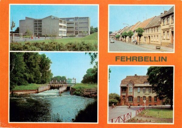 Fehrbellin Otto Nagel Oberschule Berliner Strasse Rhin Wehr Post