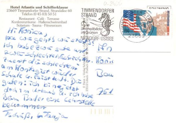 Timmendorfer Strand Timmendorferstrand Timmendorf Hotel Atlantis mit Schifferkla – Bild 2