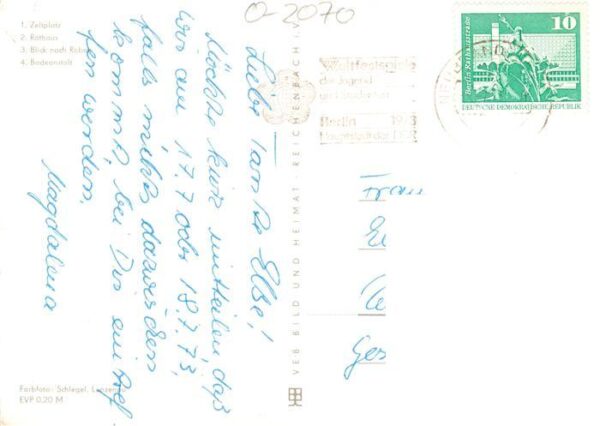 Roebel Mueritz Zeltplatz Rathaus Ortspartie Badeanstalt – Bild 2