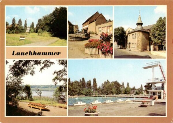 Lauchhammer Naherholungszentrum Kleinleipischer Strasse Kulturhaus der Bergarbei