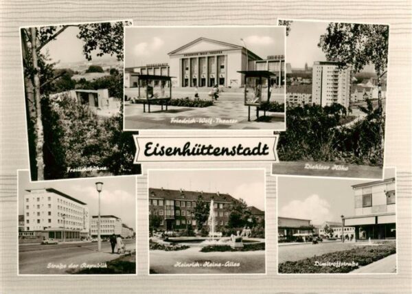 Eisenhuettenstadt Freilichtbuehne Friedrich Wolf Theater Strasse der Republik He