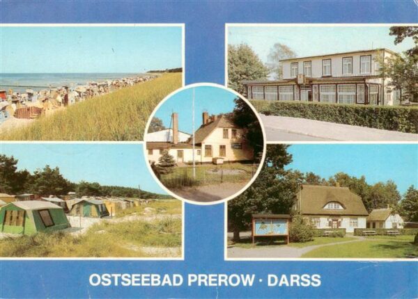 Prerow  Ostseebad Strand FDGB Ferienheim Am Hafen FDGB Erholungsheim Zentral Cam