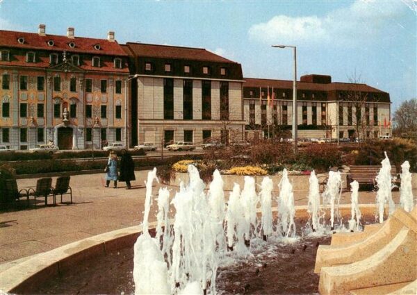 Dresden Elbe Hotel Bellevue Springbrunnen