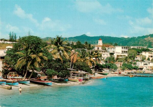 Sainte-Luce Martinique Vue sur le Port de Peche