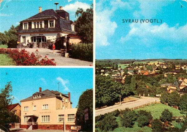 Syrau Vogtland Drachenhoehle Gaststaette Haus Vogtland Panorama