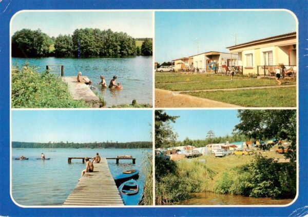 Wustrow Wesenberg Am Wolkowsee Bungalow Siedlung Am Raetzsee Am Gobenowsee