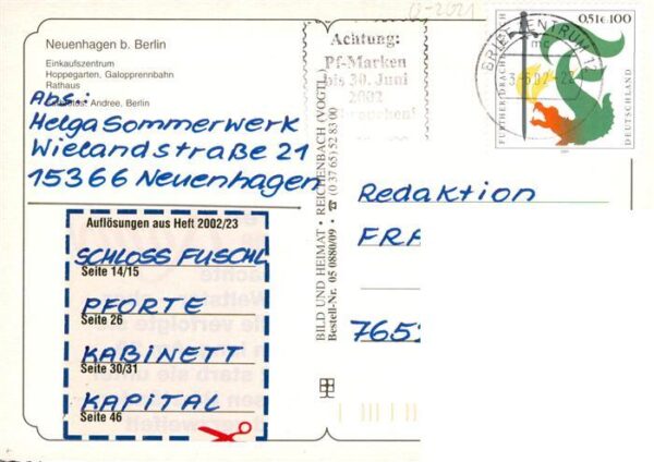 Neuenhagen  Berlin Einkaufszentrum Hoppegarten Galopprennbahn Rathaus – Bild 2