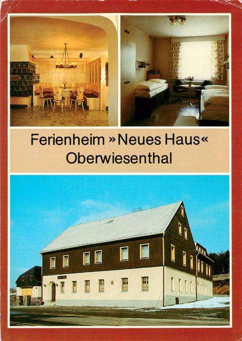 Oberwiesenthal Erzgebirge Ferienheim Neues Haus Gaststube Zimmer