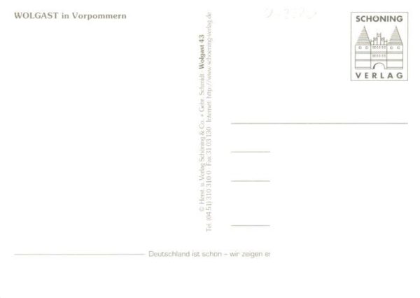 Wolgast Mecklenburg-Vorpommern Fliegeraufnahmen Schleuse Kirche Strasse – Bild 2