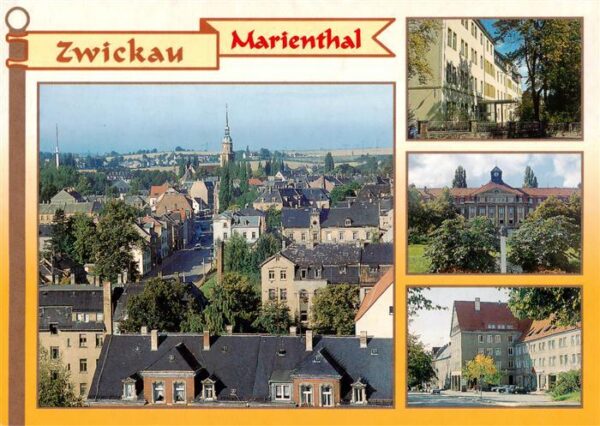 Marienthal  Zwickau Panorama Paracelsusklinik Staedt Klinikum Goethestrasse