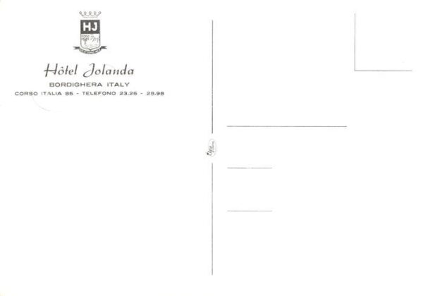 Bordighera IT Hotel Jolanda – Bild 2