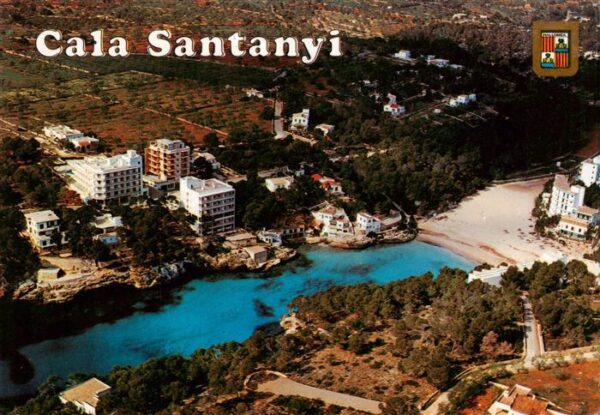 Cala Santanyi Mallorca ES Fliegeraufnahme
