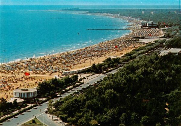 Lignano Pineta IT Fliegeraufnahme