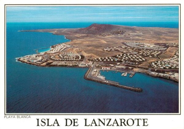 Lanzarote Kanarische Inseln ES Playa Blanca Fliegeraufnahme