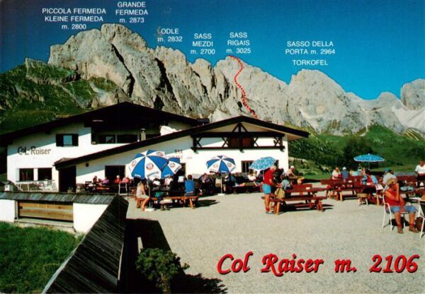 Groeden  St Ulrich-Groeden Suedtirol IT Rifugio Col Raiser