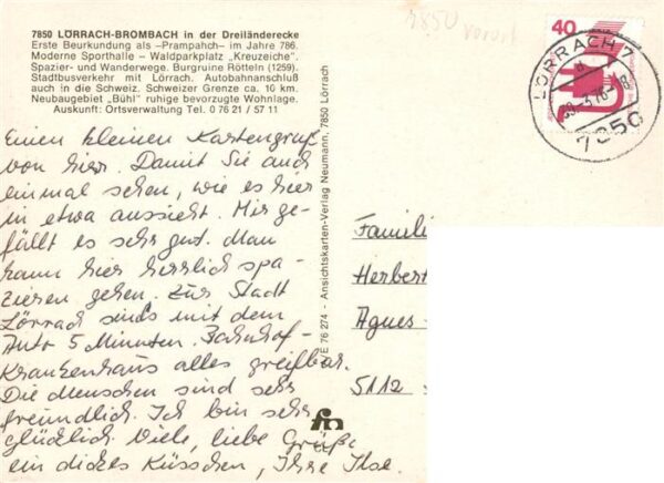 Brombach Loerrach Orts und Teilansichten – Bild 2