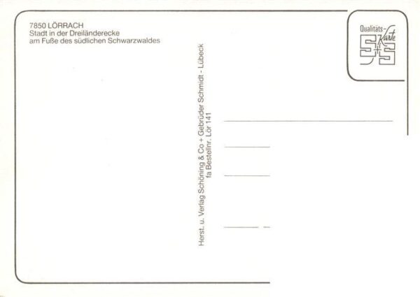 Loerrach Stadtplatz Rosenfelspark Camping Brunnen Burgruine Roetteln – Bild 2