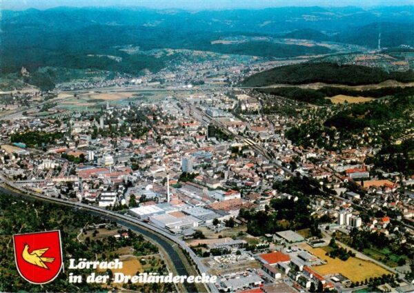 Loerrach Fliegeraufnahme
