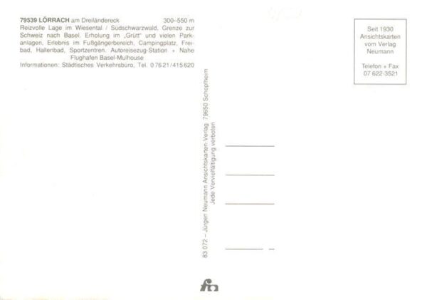 Loerrach Fliegeraufnahme – Bild 2