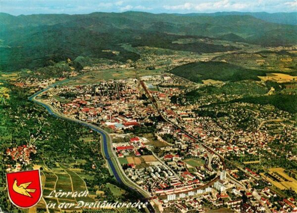 Loerrach Fliegeraufnahme