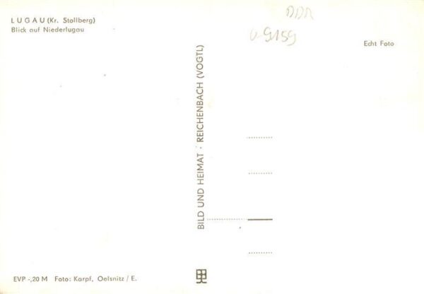 Lugau Erzgebirge Blick auf Niederlugau – Bild 2