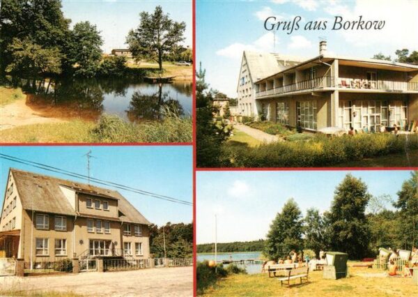 Borkow Schulungs und Ferienheim des VEB dkk Scharfenstein