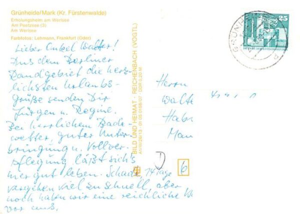 Gruenheide Mark FDGB Erholungsheim am Werlsee Am Peetzsee Am Werlsee – Bild 2