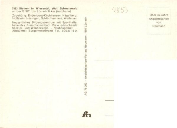 Steinen Wiesental Fliegeraufnahme – Bild 2