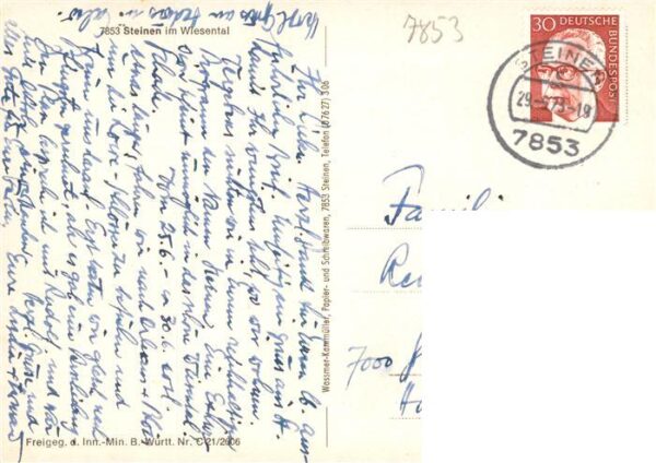 Steinen Wiesental Fliegeraufnahme – Bild 2