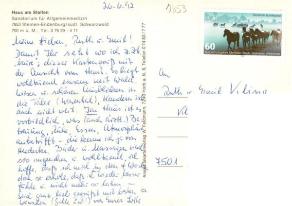 Endenburg Steinen BW Haus am Stalten Sanatorium – Bild 2