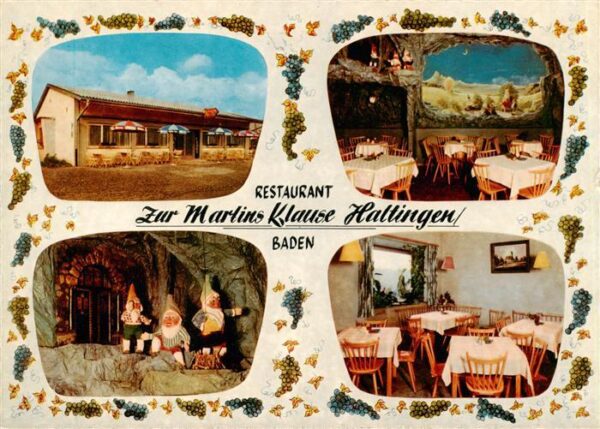 Hattingen Immendingen BW Restaurant Zur Martins Klause Gastraeume Maerchen