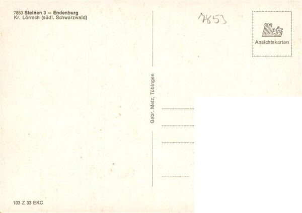Endenburg Steinen BW Fliegeraufnahme – Bild 2